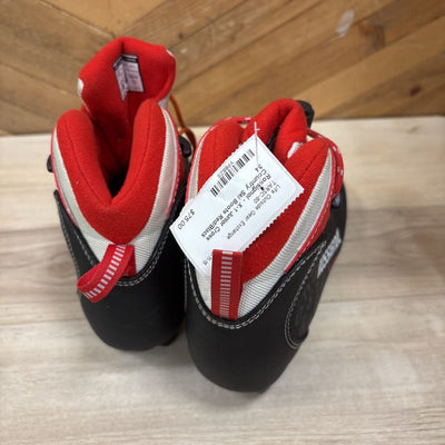 Rossignol - X-1 Junior Cross Country Ski Boots: Red/Black-children-34