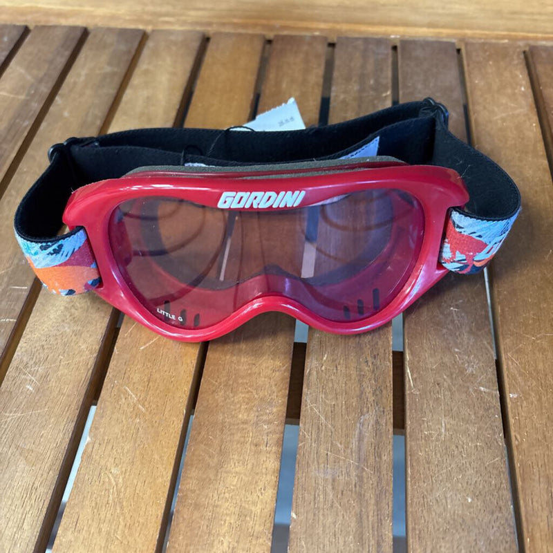 Gordini - Toddler Ski Goggles: Red Dino-unisex-1