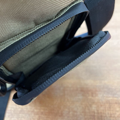 Kemi Moto - Water Bottle Holder Bag - MSRP $40: Brown/Black-unisex-