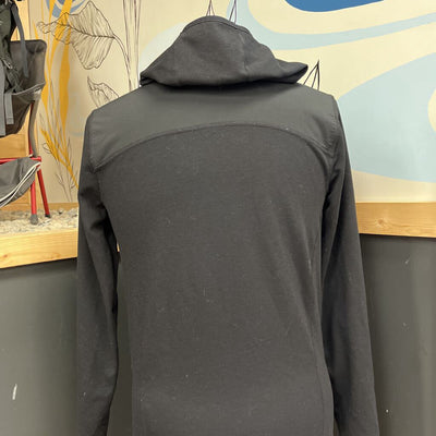 Woods - Men's Full-Zip Fleece Hoodie - MSRP $90: Black -men-SM