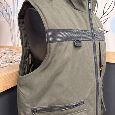 Caterpillar -Men's Insulated Vest- MSRP $115: green-men-XL