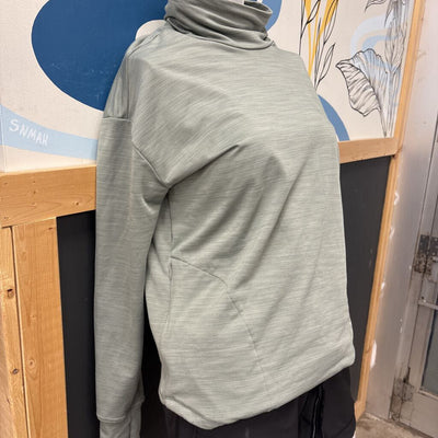 Eddie Bauer- Women's Midweight FleeceTurtleneck Top- MSRP $89: green-women-MD