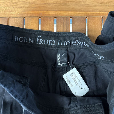 Prana- Men's Cargo Pants - MSRP $120: black-men-XL