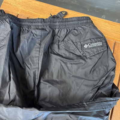 Columbia - Men's Sportswear Rain Shell Pants- MSRP $80: gray-men-XL