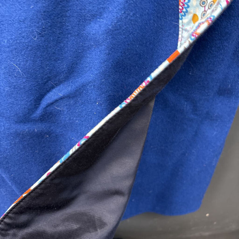 Üksi- Youth Wool Skirt- MSRP $70: blue-children-LGY