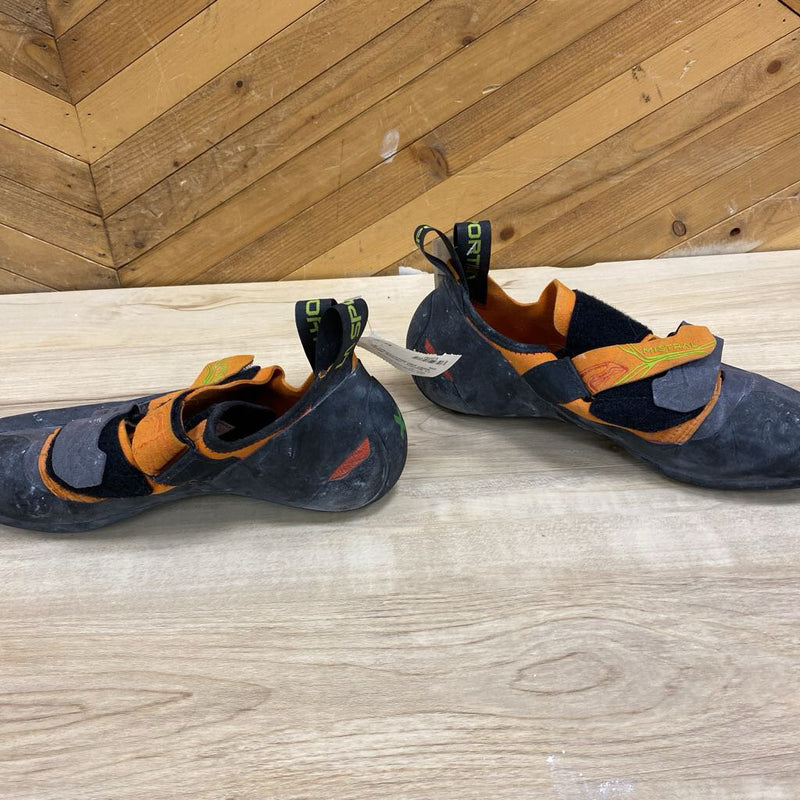 La Sportiva - Climbing Shoes - MSRP $160: Black/Orange-unisex-10M 11W
