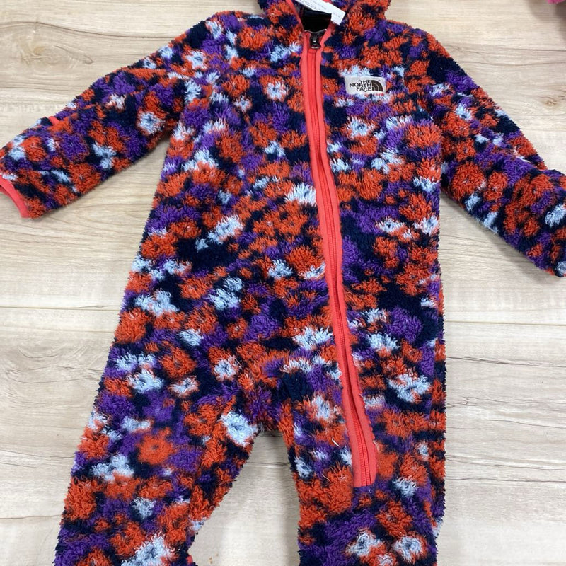 The North Face - Fleece One Piece - MSRP $115: Pink/Purple-infant-6-12M