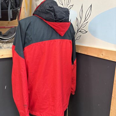 Columbia Titanium - Men's Winter Shell Jacket- MSRP $149: Red/Black-unisex-LG