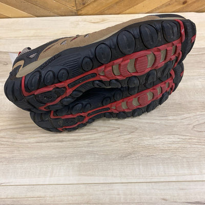 Merrell - Men's Shoes - MSRP $170: Brown/Black/Red-men-11