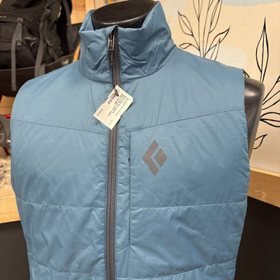 Black Diamond- MEN'S SOLUTION 2.0 VEST- MSRP $240: blue-men-MD