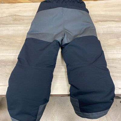 MEC - Children's Bibbed Snowpants - MSRP $120: Black/Grey-children-8Y