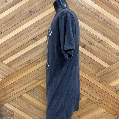 RVCA - Men's Tshirt - MSRP $: Grey/White-men-LG