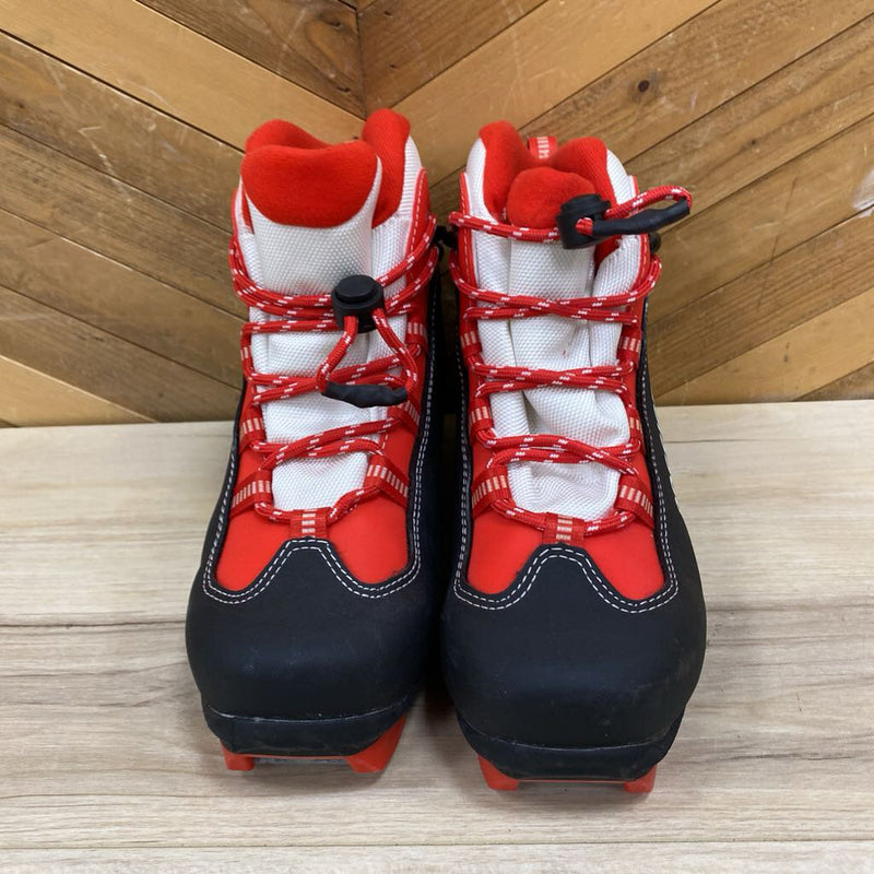 Rossignol - Kids X-1 Junior XC Ski Boots - NNN - MSRP $120: Red/Black/White-children-34