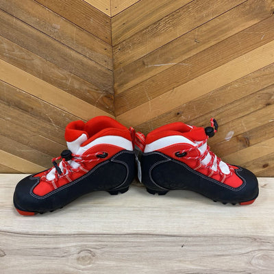 Rossignol - Kids X-1 Junior XC Ski Boots - NNN - MSRP $120: Red/Black/White-children-34