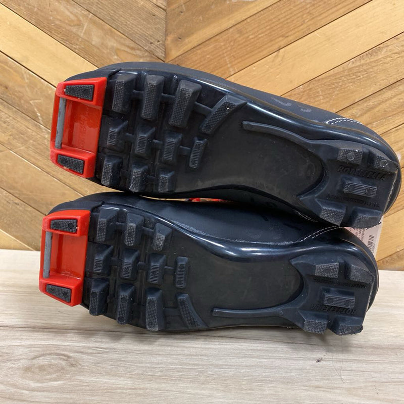 Rossignol - Kids X-1 Junior XC Ski Boots - NNN - MSRP $120: Red/Black/White-children-34