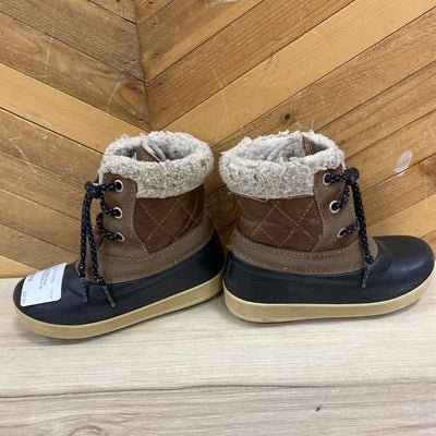 Olang - Children's Boots - MSRP $92: Black/Brown-children-25