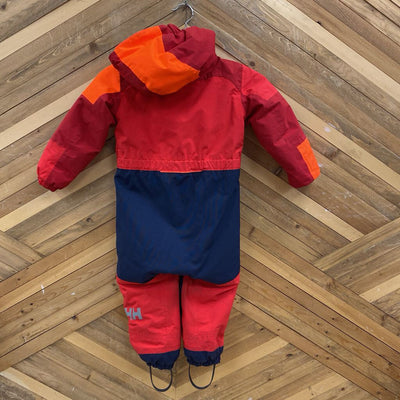 Helly Hansen - Children's Snowsuit - MSRP $220: Red/Black/Orange-children-2Y