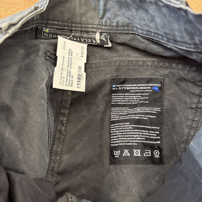 Klättermusen Hiking Pants: Black-women-XS