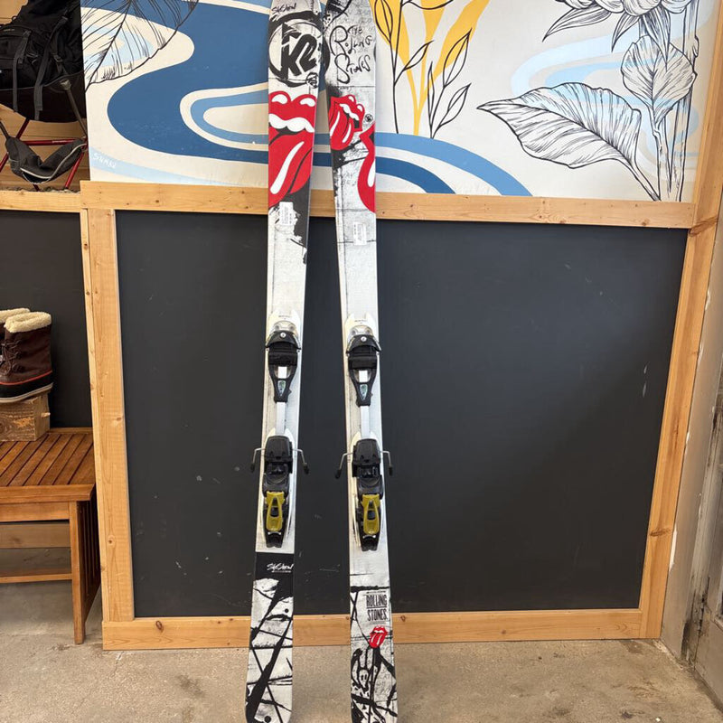 K2- Rolling Stones SideStash Skis (Fritschi Diamir Freeride Pro Bindings)- MSRP $1200: Multicolor-unisex-