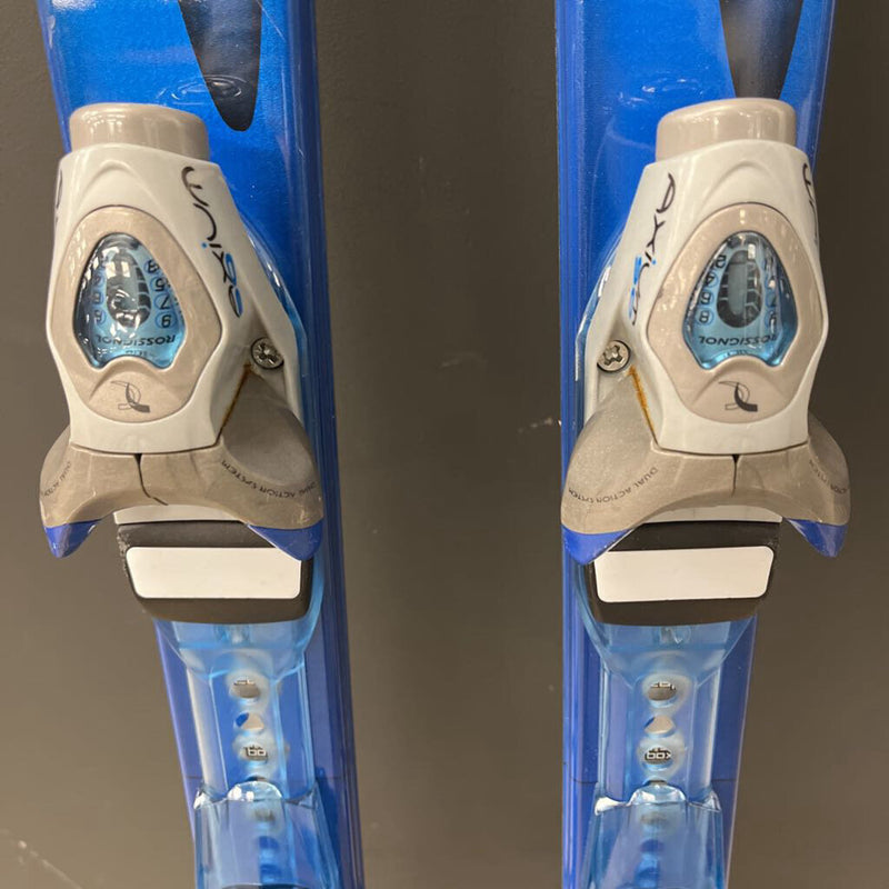 Rossignol - Axiom Pro Skis (axium 90 binding): Blue-unisex-150 cm