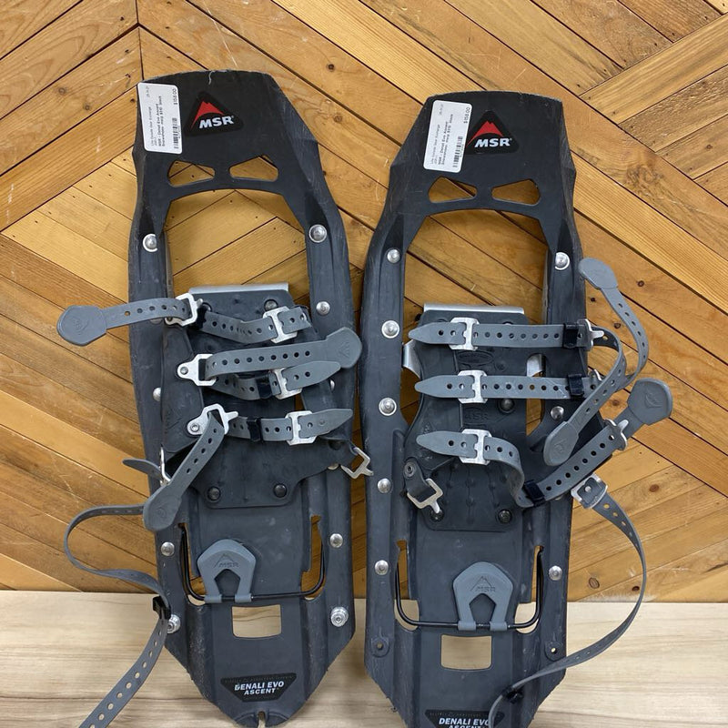 MSR - Denali Evo Ascent Snowshoes- msrp $310 : black-unisex-