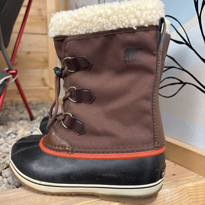 Sorel- Kids' Yoot Pac Nylon WP Winter Boots- MSRP $110 : Brown-children-6Y