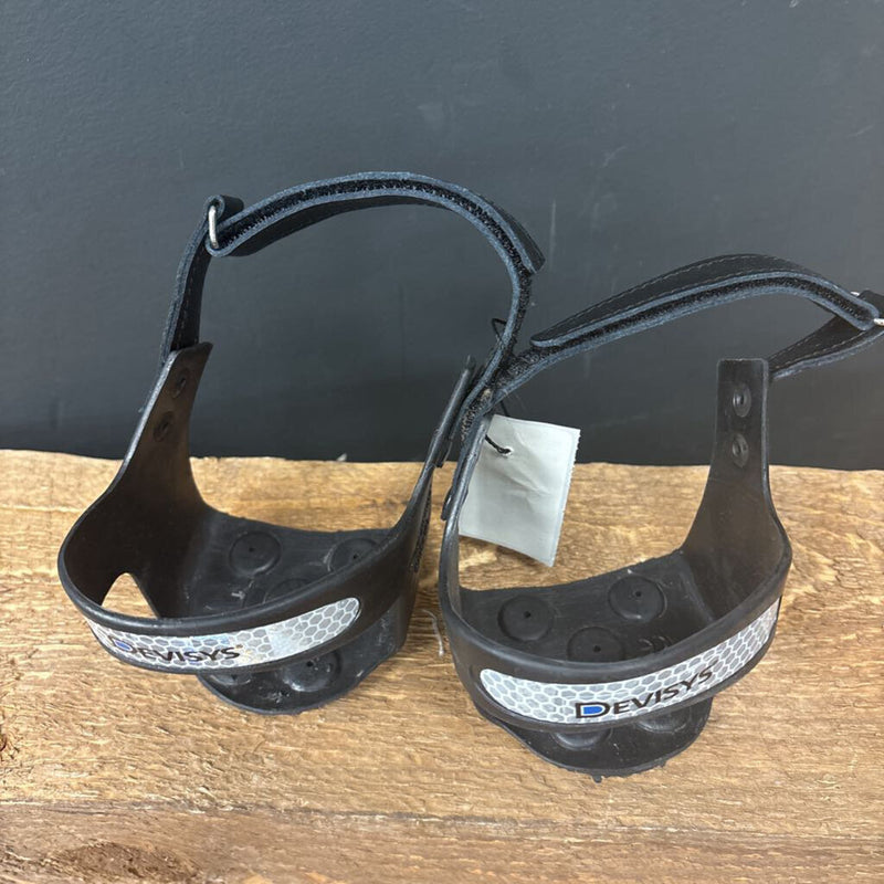 Devisys- Original Heelstop Ice Cleats- MSRP $58: black-unisex-