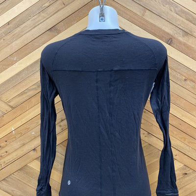 Lululemon - Women's Longsleeve - MSRP $: Black-women-