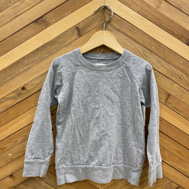 Mini Mioche - Toddler Cloud L/S Shirt - MSRP comp $36: Dark Blue-children-5/6