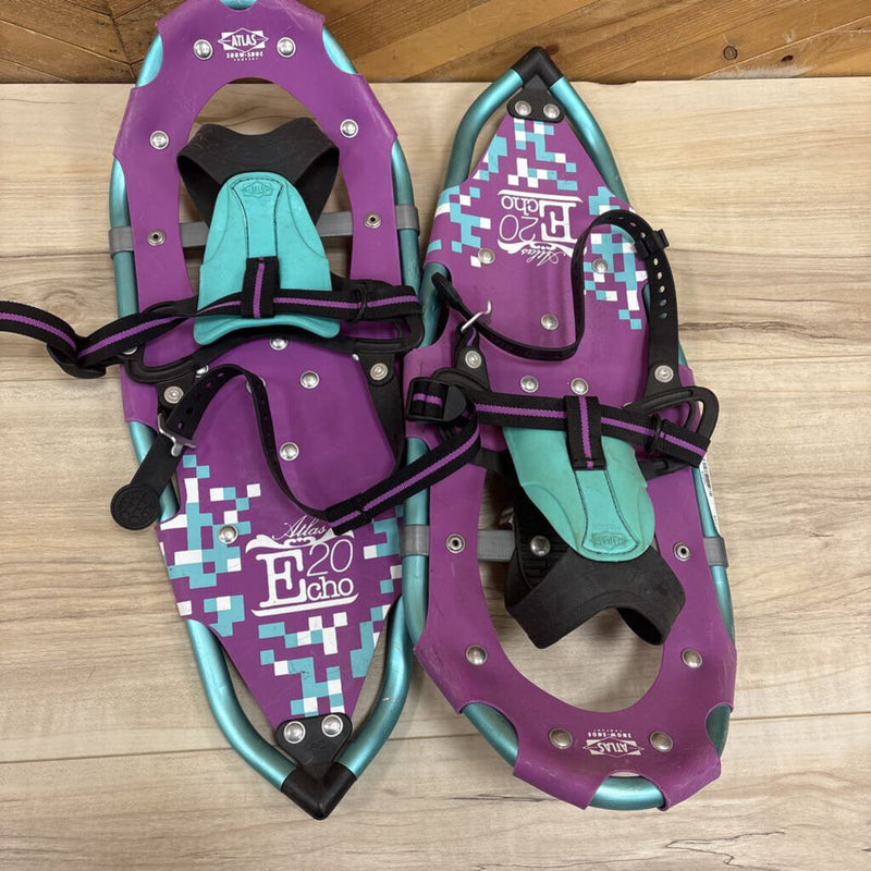 Atlas - Kids 20 Echo Snowshoes- MSRP $100: purple-unisex-
