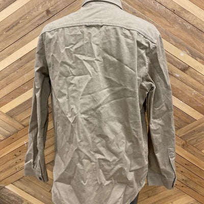 Wesc - Men's Button down - MSRP $88: Brown-men-LG