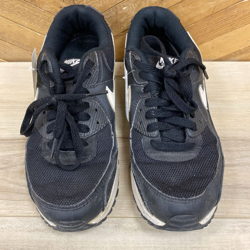 Nike Air Max Black Shoes: Black/White-children-
