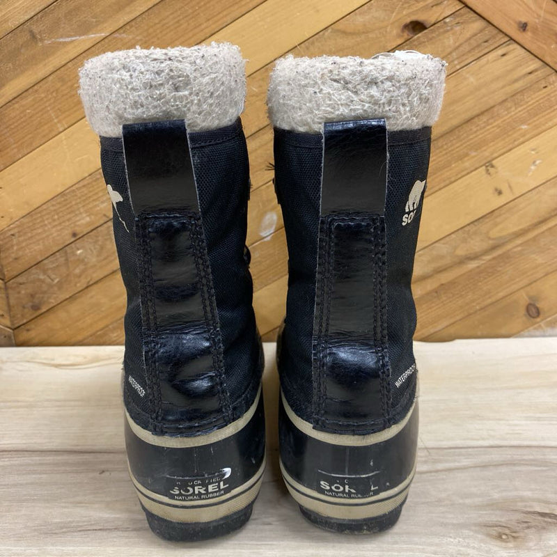 Sorel - Kids Waterproof Winter Boots- MSRP $110 : black-men-2Y