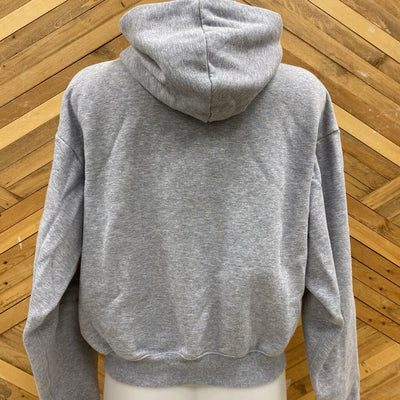 Skims - Women's Classic Zip-Up Hoodie - MSRP $176: Grey-women-LG