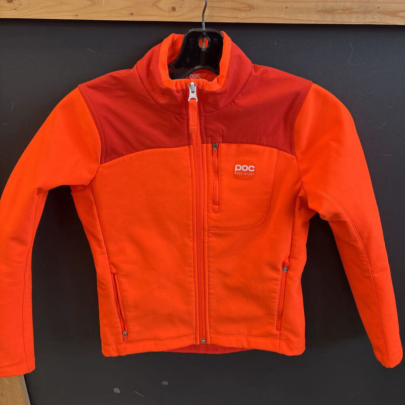 POC- JUNIOR SKI RACE JACKET- MSRP $220: Orange-children-140 (8-10Y)