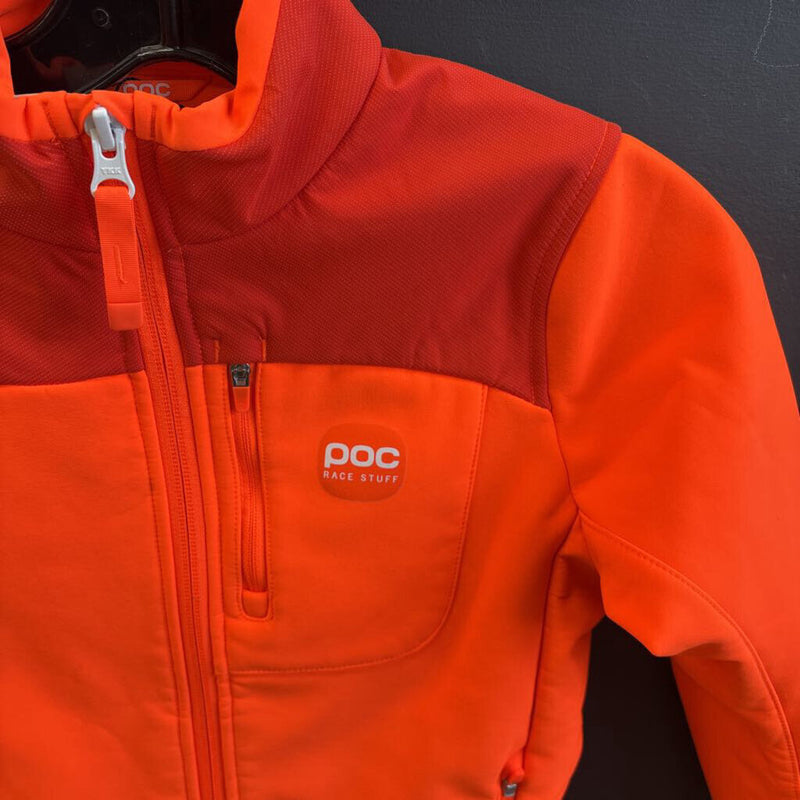 POC- JUNIOR SKI RACE JACKET- MSRP $220: Orange-children-140 (8-10Y)