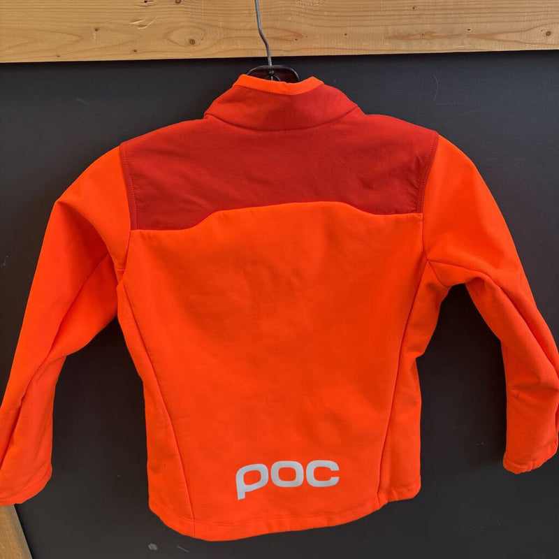 POC- JUNIOR SKI RACE JACKET- MSRP $220: Orange-children-140 (8-10Y)