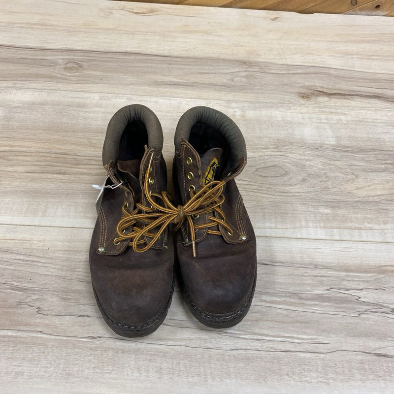 Roots - Kids Hiking Boots : Brown-children-4Y