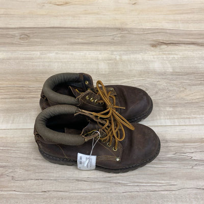 Roots - Kids Hiking Boots : Brown-children-4Y