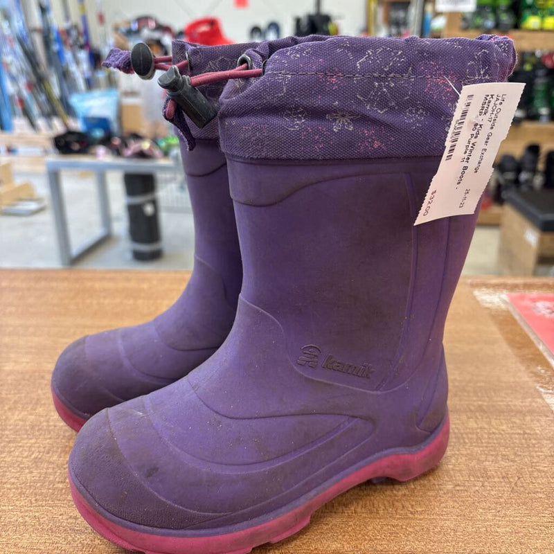 Kamik - Kids Winter Boots - MSRP $80: Purple-children-11