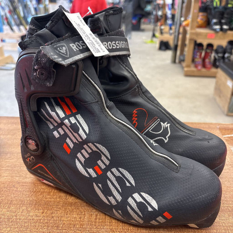 Rossignol - X-10 Performance Series XC Skate Ski Boots - NNN - MSRP $389: black -unisex-39