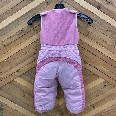Columbia - Children's Snowpants w/fleece bib - MSRP $60: Pink-children-2T