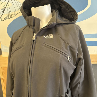 The North Face - Long Soft Shell Women's Jacket- MSRP $190: black-women-MD