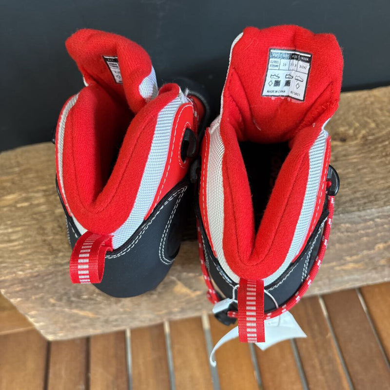 Rossignol - Kids X-1 Junior XC Ski Boots - NNN - MSRP $120: Red/Black/White-children-29
