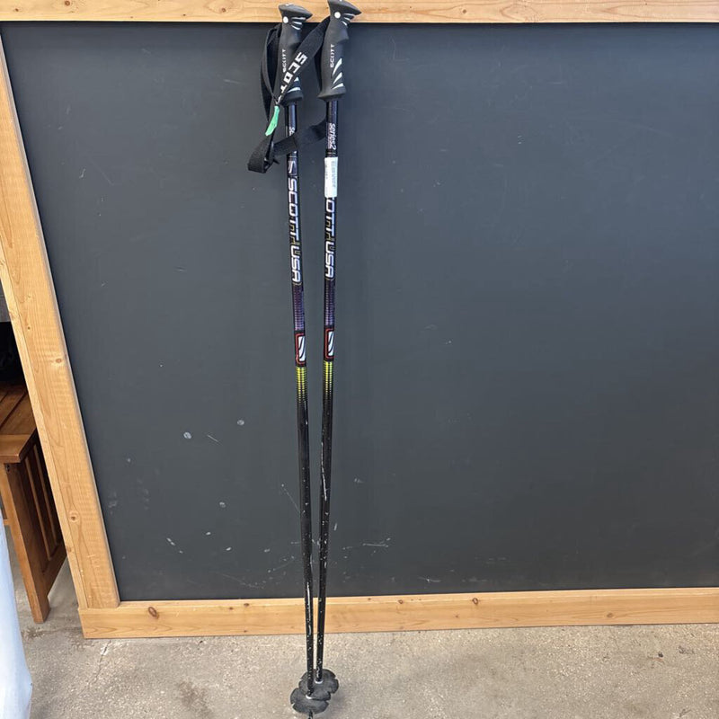Scott Series 2 Downhill Ski Poles MSRP $83: Black--120