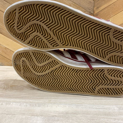 Adidas - Men's High Top Sneakers - MSRP $130: Red/White-men-9