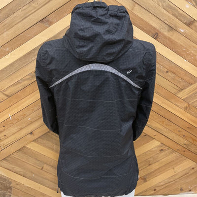Asics - Women's Jacket - MSRP $135: Black-women-SM