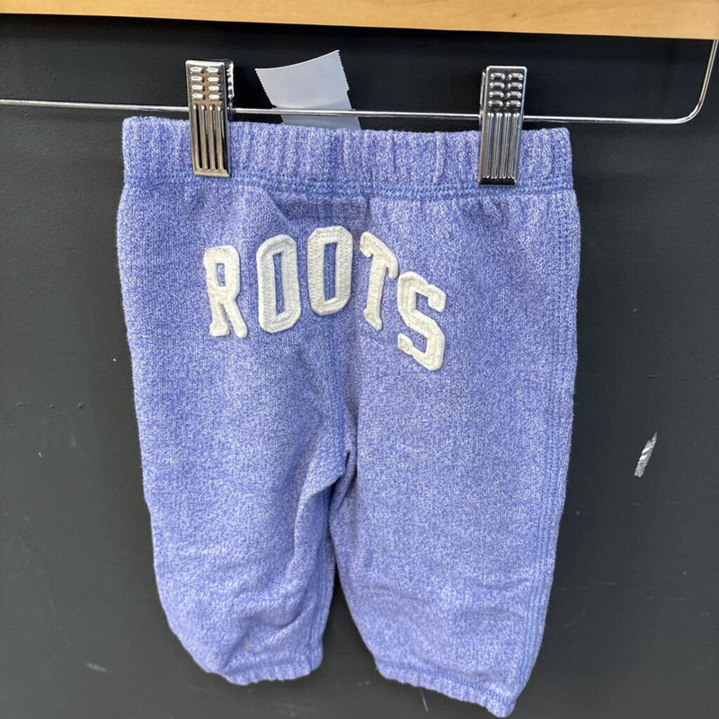 Baby Roots - Sweatpants: blue-infant-6-12m