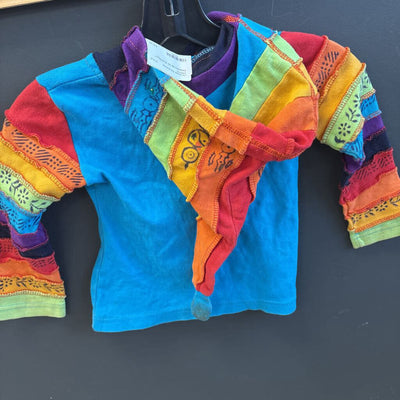 Children's Zip Up : Blue/Multi-children-2