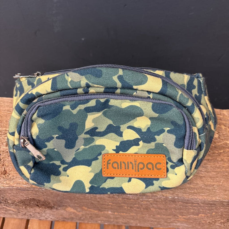 fannipac - Waist Pack - MSRP $49: Green/Yellow-unisex-